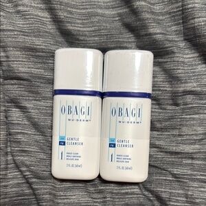 Obagi Nu-Derm Gentle Cleanser Set of 2 Travel size NEW